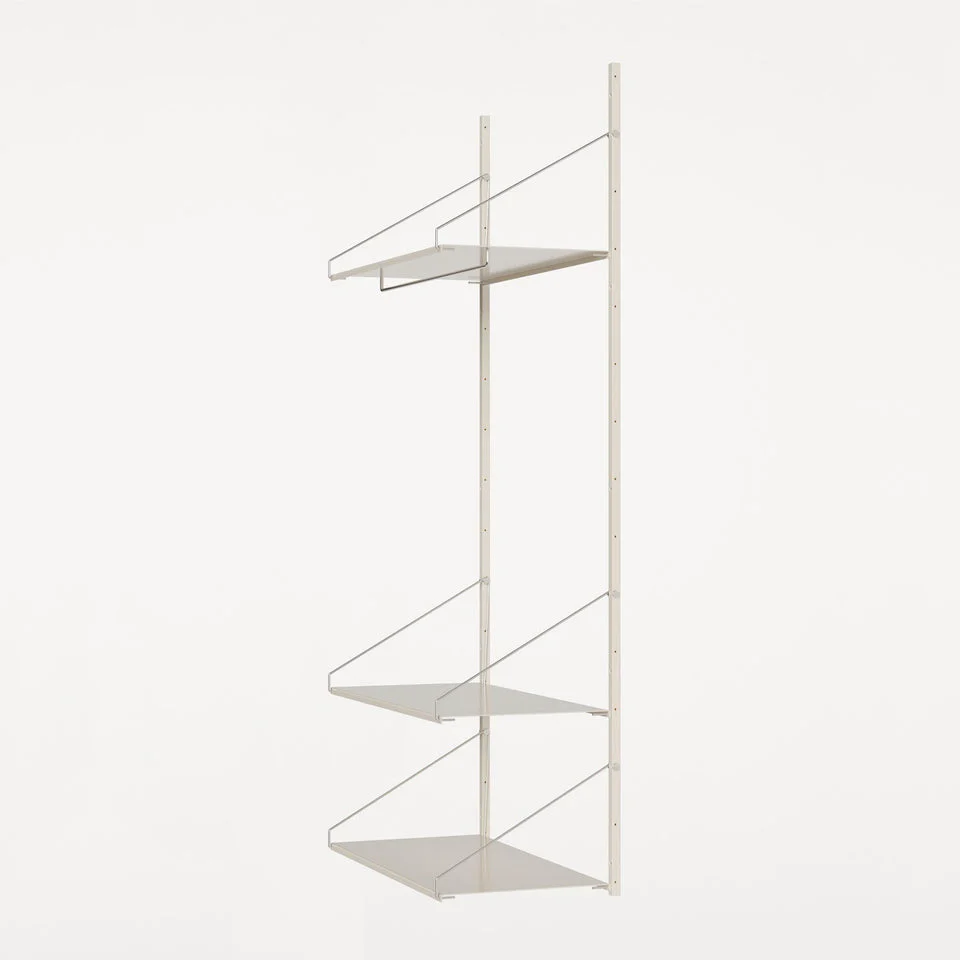 Shelf Library With Hanger Section - Forom